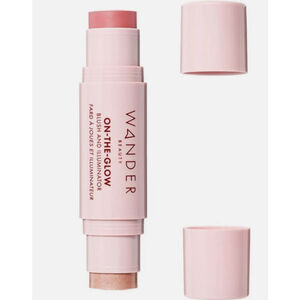Wander Beauty On The Glow Blush and Illuminator CORAL ROSE/Nude Glow New In Box